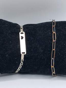 DYADEMA Sterling Silver Necklace 20-21in Chain 6-10in Bracelet/ Anklet Bundle 6 pcs 17.5g alternative image