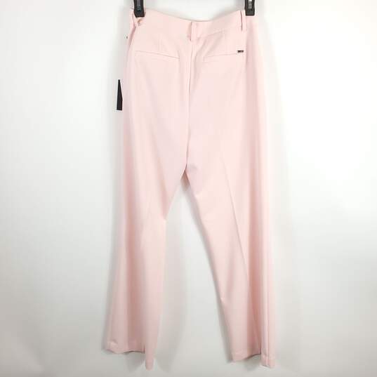 DKNY Women Pink Dress Pants Sz 4 NWT image number 2