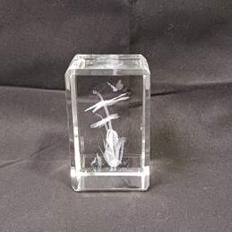 Laser Cut Holographic Fairy Crystal Paperweight w/ Box alternative image