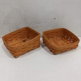 Pair Of Longaberger Baskets