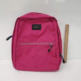STATE Kent Bloomindale's Pink Double Pocket Backpack 13 x 15