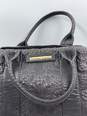 Authentic Christian Lacroix Brown Embossed Tote Bag image number 7