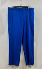 Ralph Lauren Mens Blue Pockets Flat Front Straight Leg Dress Pants Size 36/32 image number 1