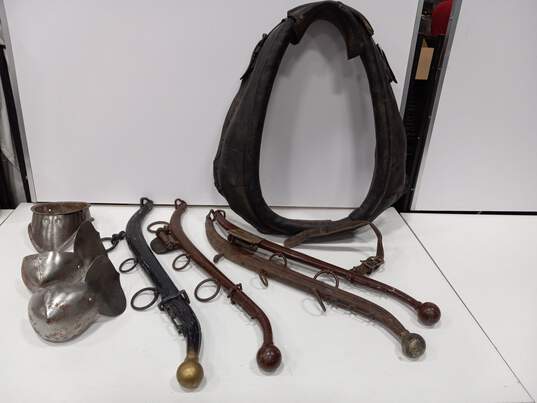 Bundle of Assorted Horse Plowing Equipment image number 1