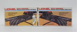 VNTG Lionel Trains 027 Gauge Right Hand & Left Hand Remote Control Switches IOBs
