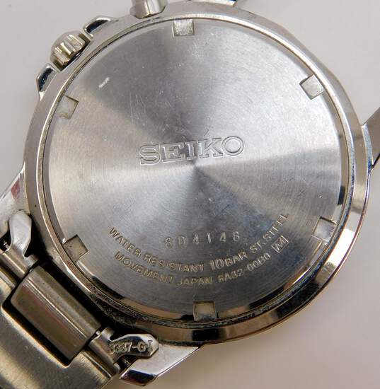 Buy the Seiko Perpetual Calendar Quartz Mens Watch | GoodwillFinds