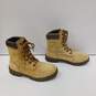 Wolverine Tan Lace Up Boots Men's 9 image number 4