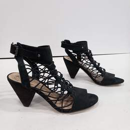 Vince Camuto Evel Black Strappy Sandals Women's Size 7.5