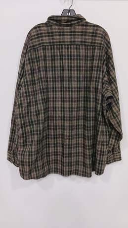 Men’s Woolrich Long Sleeve Plaid Button-Up Shirt Sz 2XL alternative image