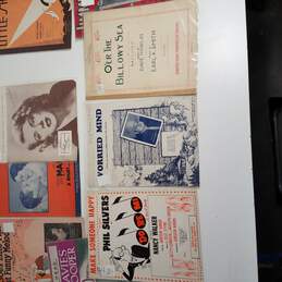 VTG. Mixed Lot Of 9 Song/Theater Books Ft. Rosemary Clooney Marx Bros. ++ alternative image