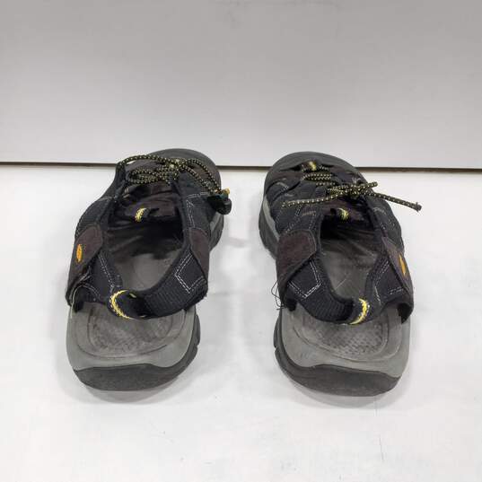 Keen Men's Black Closed Toe Sandals image number 3