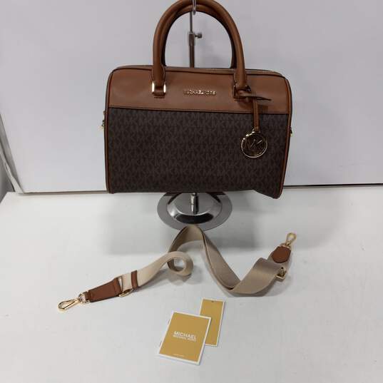Michael Kors Brown Handbag NWT image number 1