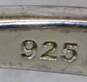 Bundle of 3 Sterling Silver Bangle Bracelets - 47.60g image number 4