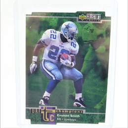 1997 Emmitt Smith Collector's Choice Turf Champions Die-Cut Dallas Cowboys