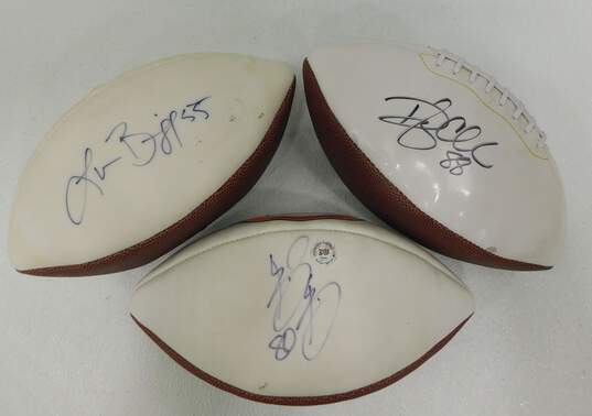Chicago Bears Autographed Footballs image number 1