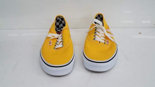 Vans Athentic HC DIY Lemon Chrome Shoes Size 8 image number 3