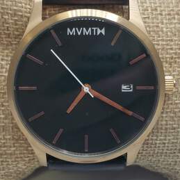 MVMT 45mm Rose Gold Tone Case Men's Dress Quartz Watch