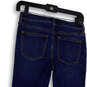 Womens Blue Denim Mercantile Medium Wash Pockets Skinny Leg Jeans Size 26 image number 4
