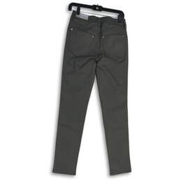 Chico's Womens Gray Medium Wash Pockets Skinny Leg Jeans Size 00R alternative image