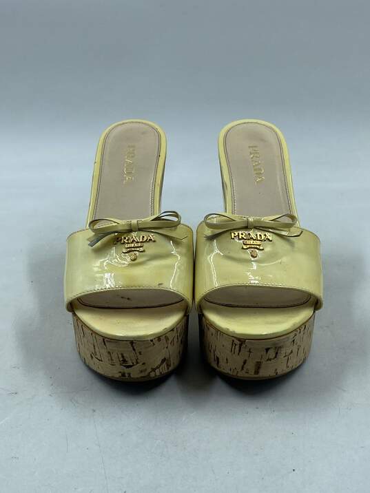 Prada Yellow heel Heel Women 9 image number 5