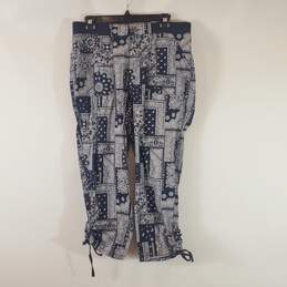 Style & Co. Women Blue Capri Pants Sz 12 NWT