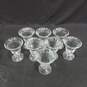 Set of 8 Vintage Glass Parfait Dishes image number 1