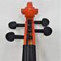 Sojing Brand 4/4 Full Size Orange Electric Violin w/ Soft Case and Bow image number 6