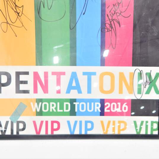 5X SIGNED Pentatonix World Tour 2016 VIP Concert Poster image number 3