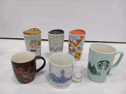 Bundle of 6 Assorted Starbucks Mugs