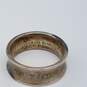 Tiffany & Co Sterling Silver Authentic 1837 Concave 7mm Band Sz Ring w/COA 5.0g image number 6