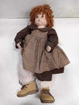 Vintage Cindy Marschner Rolfe Tulip Reproduction Doll w/ Chair alternative image