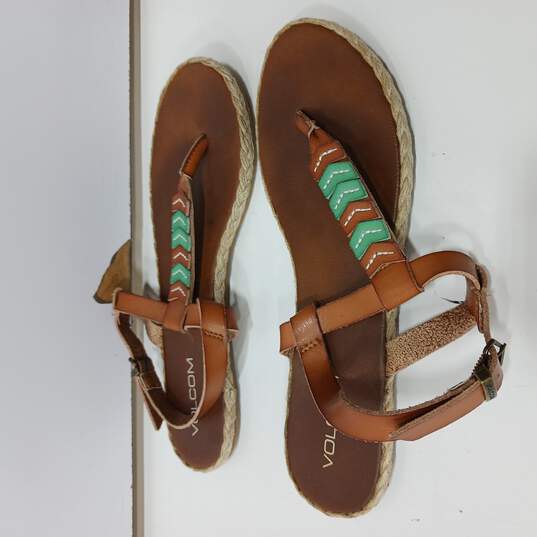 Volcom Women's Brown Sandals (Size not found) image number 1
