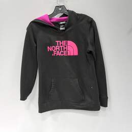 The North Face Women's Black/Pink Pullover Hoodie Size S