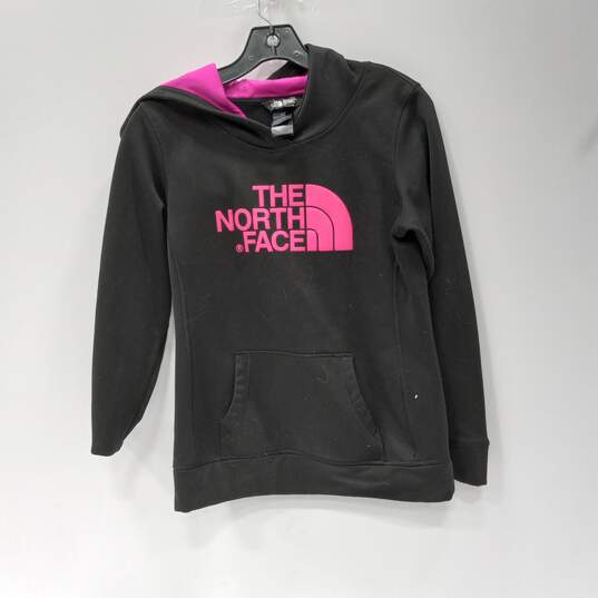 The North Face Women's Black/Pink Pullover Hoodie Size S image number 1