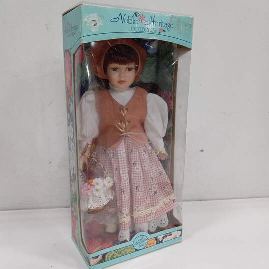 Noble Heritage Flower Girl Doll IOB image number 6