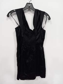 Reformation Lanelle Women's Lanelle Black Silk Mini Dress Size 6 with Tag