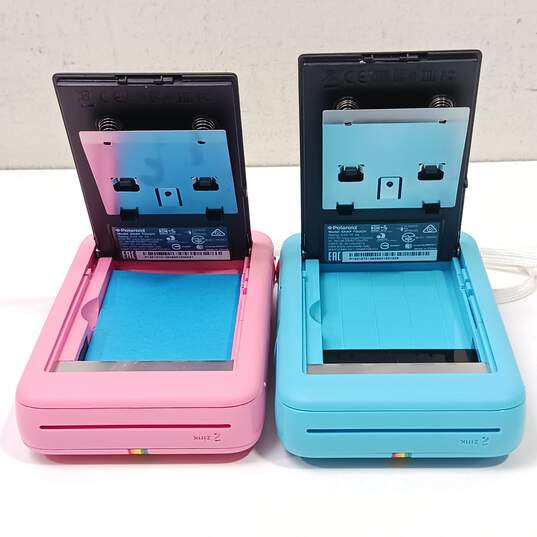 Pair Of Polaroid Snap Touch Compact Digital Cameras w/ Cases image number 5
