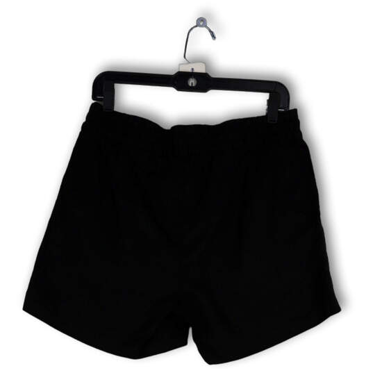 NWT Womens Black Elastic Waist Slash Pocket Pull-On Athletic Shorts Sz S image number 2
