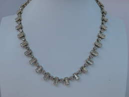 Vintage Icy Rhinestone & Faceted Glass Art Deco Costume Jewelry 153.9g alternative image