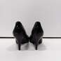 Coach Women's Wanda Black Leather Heels Q1288 Size 6B image number 3