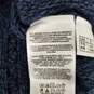 Brooks Brothers Italian Yarn MN's Merino Wool Crewneck Blue Sweater Size XL image number 4