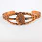 Variety Southwestern Style Copper Drop Earrings & Bracelets 50.9g image number 4