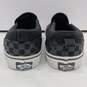 Vans Black Check Slip On Sneakers Youth's Size 6 image number 4