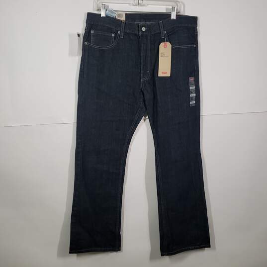 NWT Mens 527 Slim Fit 5 Pockets Design Denim Bootcut Leg Jeans Size 36x30 image number 1