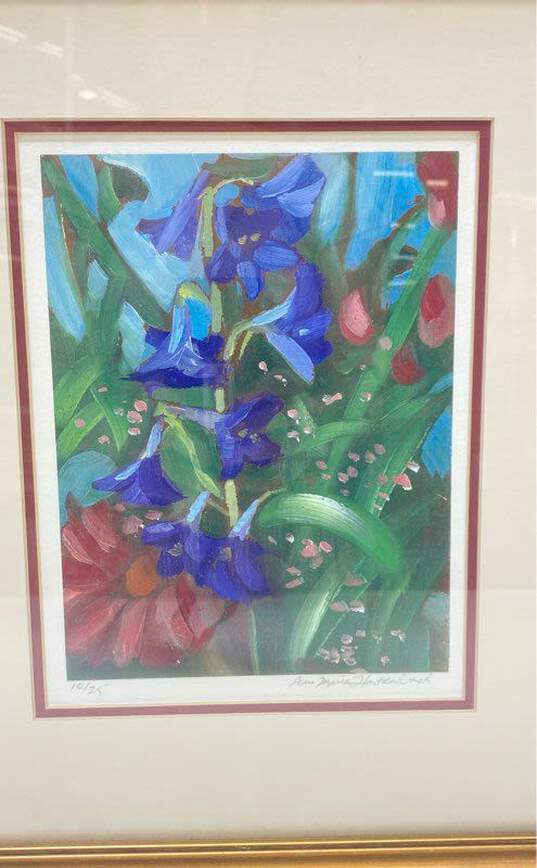 Limited Edition Floral Still Life Print by Ana Maria Hatenbach Signed image number 5