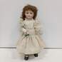 Vintage 18 Inch Porcelain Fashion Girl Doll image number 1