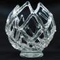 Large Art Blown Glass Candle Centerpiece Net Bowl image number 1