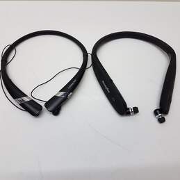 Lot of 2 Bluetooth Neckband Headphones - Coulax CX04 & Roomy Roc