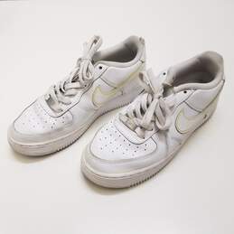 Nike Air Force 1 Low LE (GS) Athletic Shoes Triple White DH2920-111 Size 6.5Y Women's Size 8