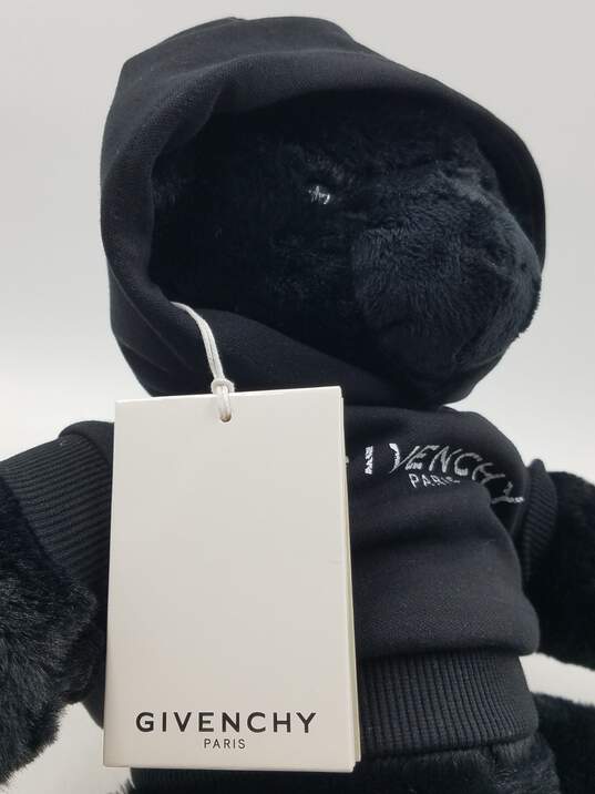 Authentic Givenchy Black Plush Teddy Bear image number 4